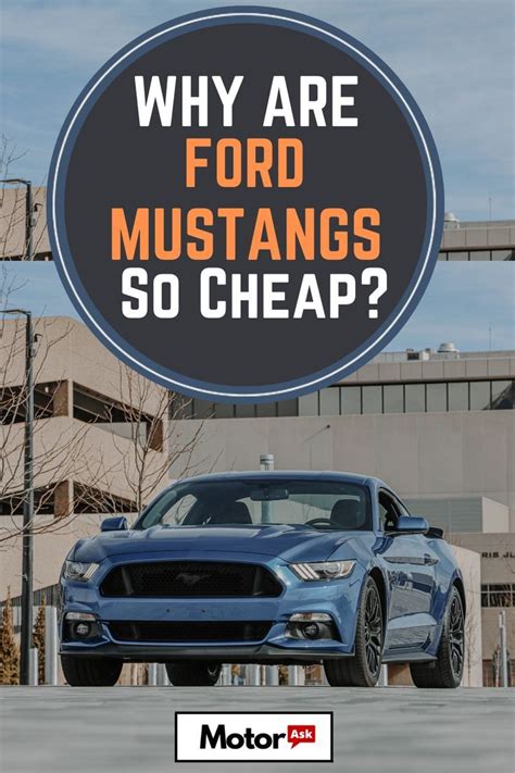 why are ecoboost mustangs so cheap